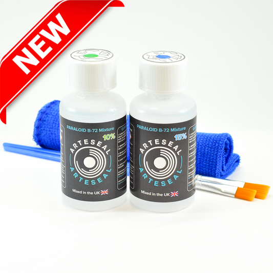 Paraloid™ B-72 (Twin Pack) 2 x 50ml (10% & 15% Concentration)