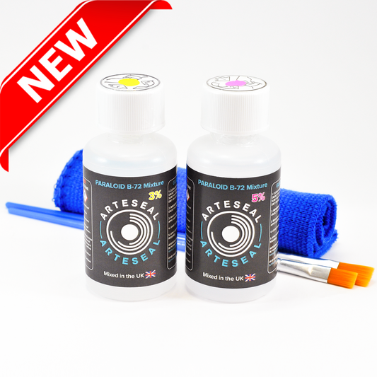 Paraloid™ B-72 (Twin Pack) 2 x 50ml (3% & 5% Concentration)