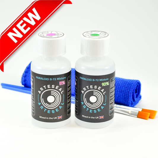 Paraloid™ B-72 (Twin Pack) 2 x 50ml (5% & 10% Concentration)