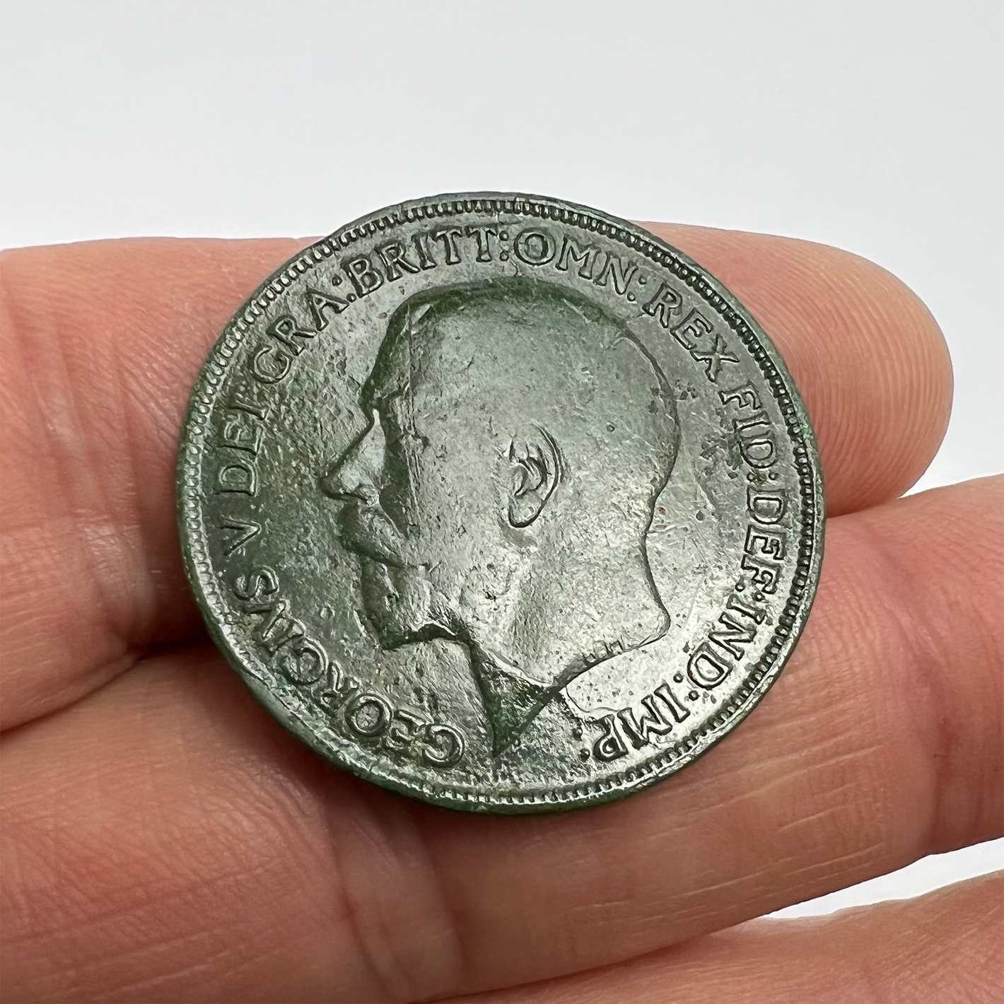 Coated George V Penny
